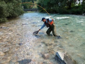 Fliegenfischen Drill